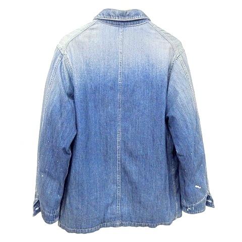 未使用品 ビズビム VISVIM 25FW SS COVERALL DOWN DMGD INDIGO ダウン