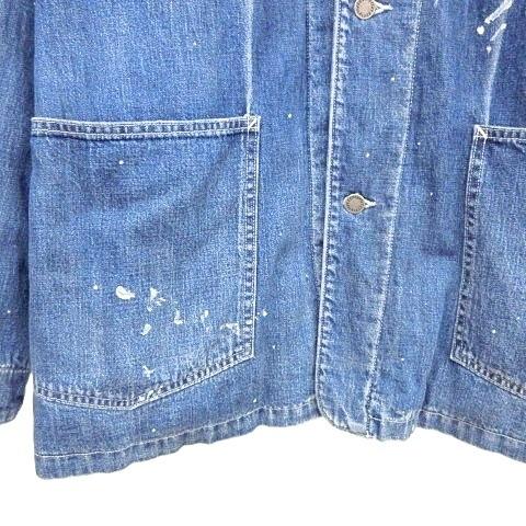 未使用品 ビズビム VISVIM 25FW SS COVERALL DOWN DMGD INDIGO ダウン