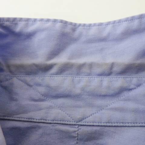 コモリ COMOLI 15SS シャツ 長袖 ポケット 無地 薄手 0 XSサイズ 紫