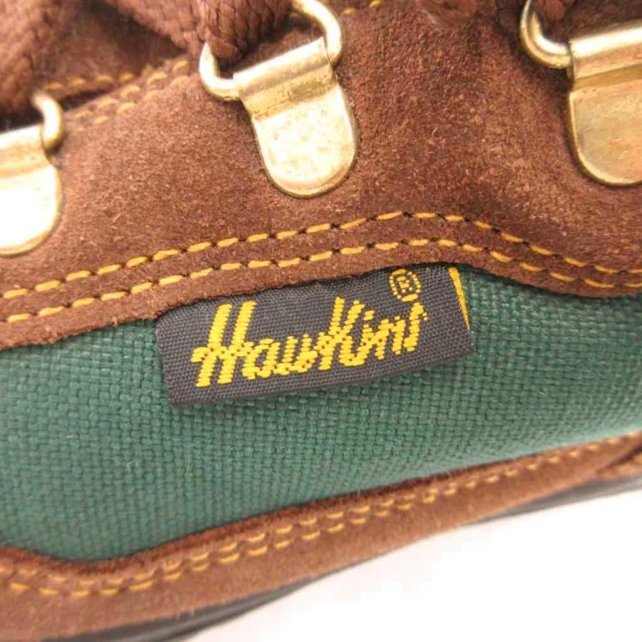 Hawkins（ホーキンス） Hawkins GT ブーツ 24 ブラウン 緑 グリーン
