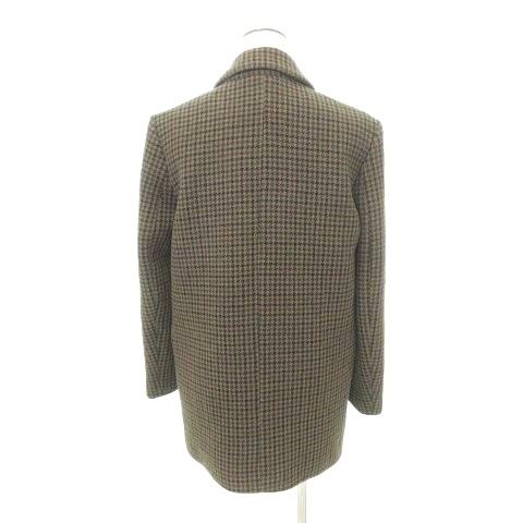 ZARA（ザラ） 千鳥柄 ビッグシルエット コート アウター XSサイズ 茶 