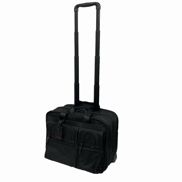 【美品✨】TUMI 26103DH キャリーケース 2輪 機内持込可 ブラック TUMI/トゥミ 2輪キャリーバッグ】26103DH ブラック