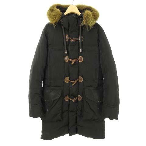 中古 モンクレール Moncler Calcedoine ファー付き ダッフル ダウンコート 茶タグ 0 ブラック 国内正規品 メンズ ベクトル 古着 053 ブランド古着販売のベクトル 通販 Yahoo ショッピング