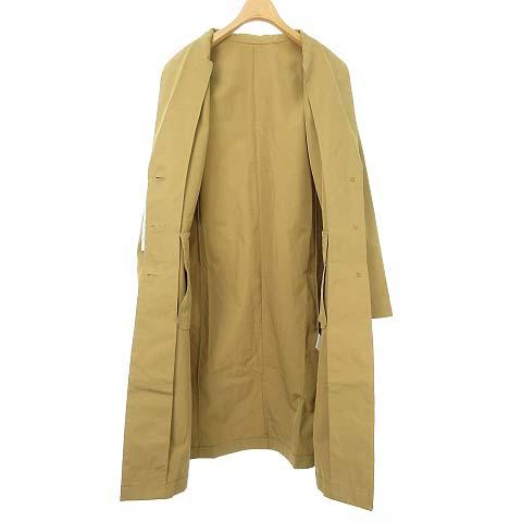 中古 未使用品 ラコステ Lacoste Bf053el スプリングコート オックス チェッスター コート ポリエステル ナイロン 36 ベージュ 国内正規品 レディース 053 ブランド古着販売のベクトル 通販 Yahoo ショッピング