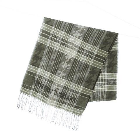 有名人芸能人 Vivienne 中古 ヴィヴィアンウエストウッド 中古 ヴィヴィアンウエスト Westwood Vivienne Westwood 古着 ベクトル 国内正規品 Italy製 大判 ショール フリンジ 千鳥格子 チェック ロゴ ストール 財布 帽子 ファッション小物