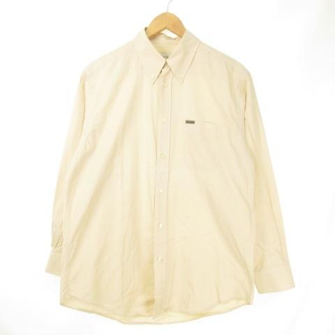 中古 カルバンクラインジーンズ Calvin Klein Jeans ボタンダウンシャツ 長袖 ベージュ M メンズ ベクトル 古着 053 ブランド古着販売のベクトル 通販 Yahoo ショッピング