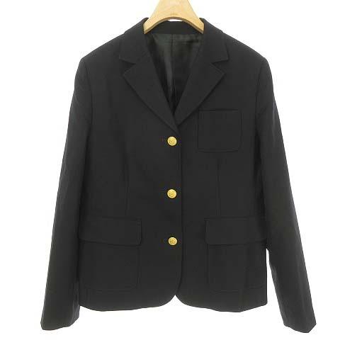 中古 バーバリー ロンドン Burberry London 金ボタン ブレザー 紺ブレ テーラード ジャケット 160a 女の子 ネイビー Wy レディース ベクトル 古着 053 ブランド古着販売のベクトル 通販 Yahoo ショッピング