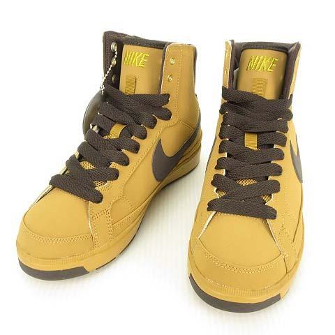 ãä¸å¤ãæªä½¿ç¨å ãã¤ã NIKE AIR TROUPE MID ã¨ã¢ ãã¥ã«ã¼ã ããã ã¹ãã¼ã«ã¼ 24cm ãã£ã¡ã« ãã©ã¦ã³ 396464-777 ã¬ãã£ã¼ã¹ ããã¯ãã« å¤ç