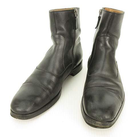 中古 グッチ Gucci サイドジップブーツ ショートブーツ 7 ブラック 黒 Ibo18 メンズ ベクトル 古着 053 ブランド古着販売のベクトル 通販 Yahoo ショッピング