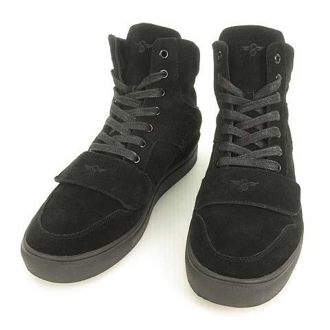 クリエイティブリクリエーション Creative Recreation ハイカット スニーカー ベルクロ レースアップ スウェード 27cm ブラック 黒 053 ブランド古着販売のベクトル 通販 Yahoo ショッピング