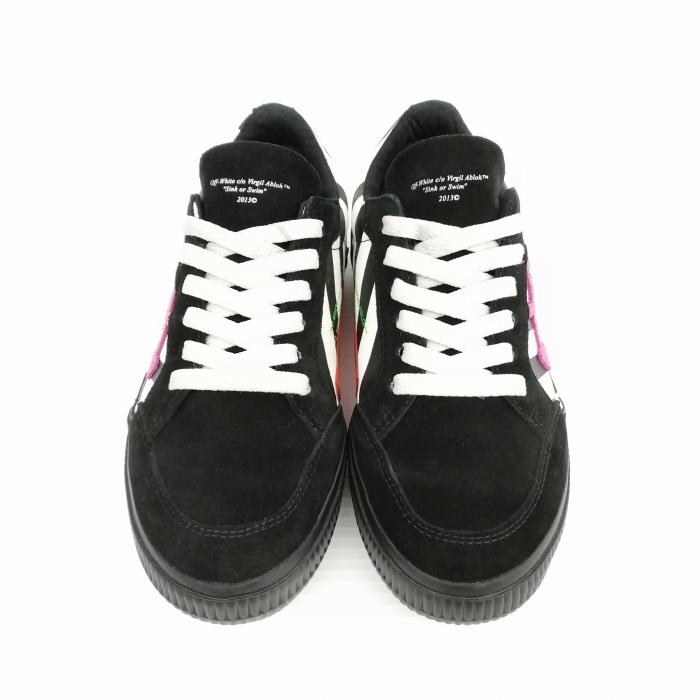 オフホワイト OFF WHITE 2013 ARROW LOW VULCANIZED ローカット スニーカー 35 ブラック系 レディース｜vectorpremium｜05