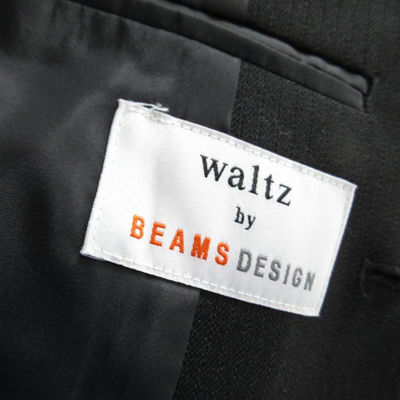 waltz by BEAMS ワルツバイビームス 美品 セットアップ フォーマル スーツ テーラードジャケット ネクタイ付 ピンバッチ 150cm 黒｜vectorpremium｜07