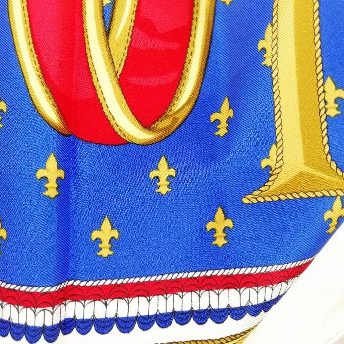 エルメス HERMES SELLES A HOUSSE カバーへの腰かけ カレ90 大判 