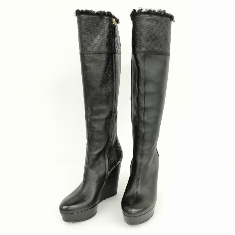 ☆美品☆】GUCCI ロングブーツ 39/25cm