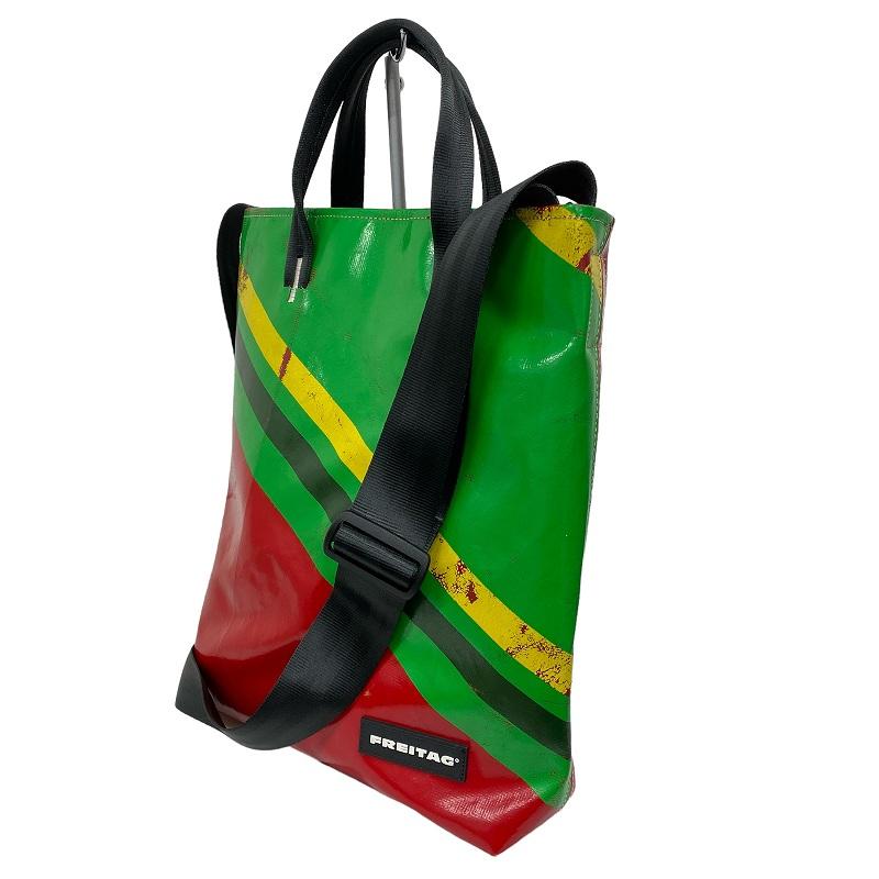 FREITAG トートバッグ 緑・黄色