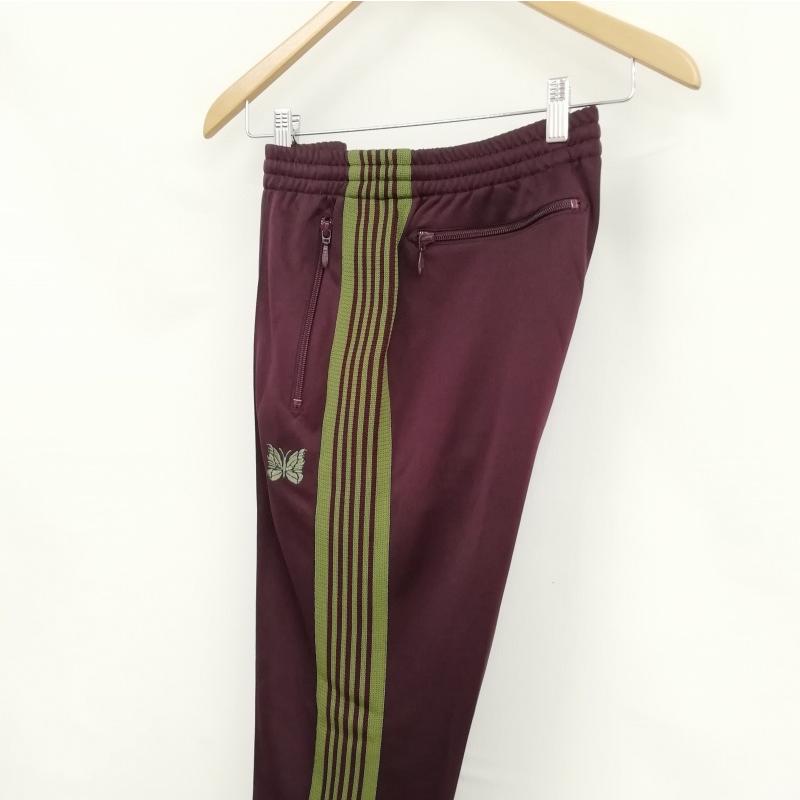 未使用品 ニードルス ニードルズ Needles JO223 Narrow Track Pant 21AW ナロー トラック パンツ S バーガンディ グリーン メンズ｜vectorpremium｜02