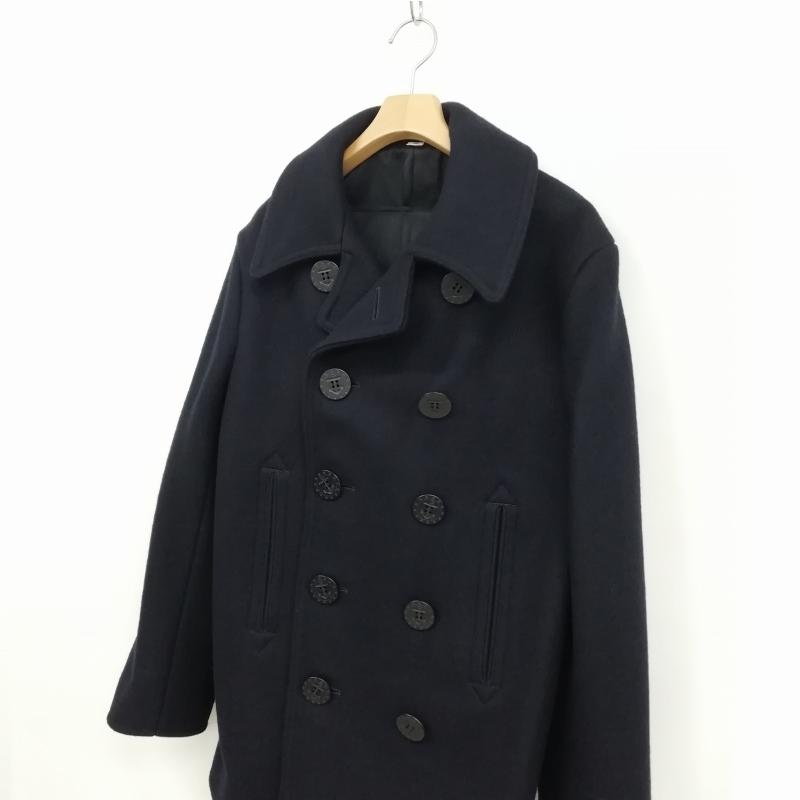 バズリクソンズ BUZZ RICKSON’S BR11554 PEA-COAT NAVAL CLOTHING FACTORY ピーコート 美品 40 ネイビー メンズ｜vectorpremium｜02