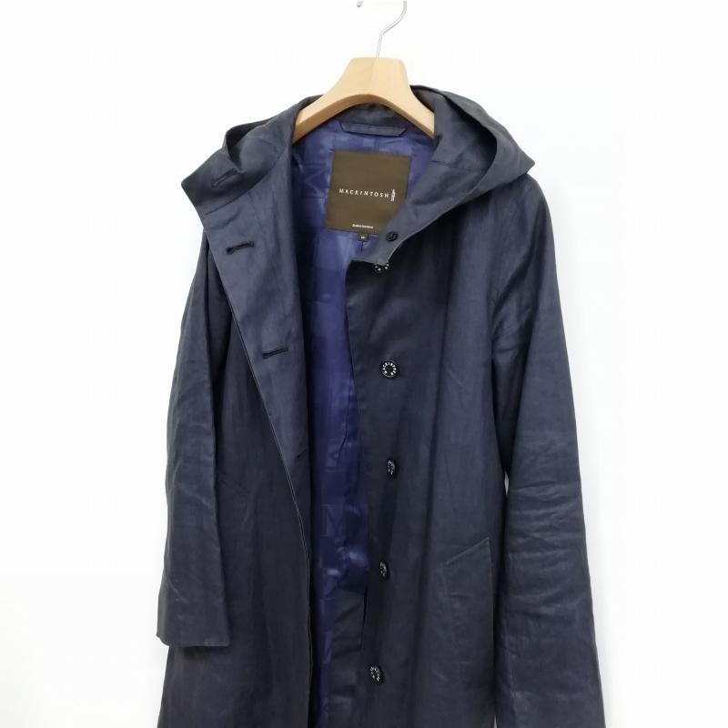 マッキントッシュ MACKINTOSH ED-SM-SM リネン フーデットコート 