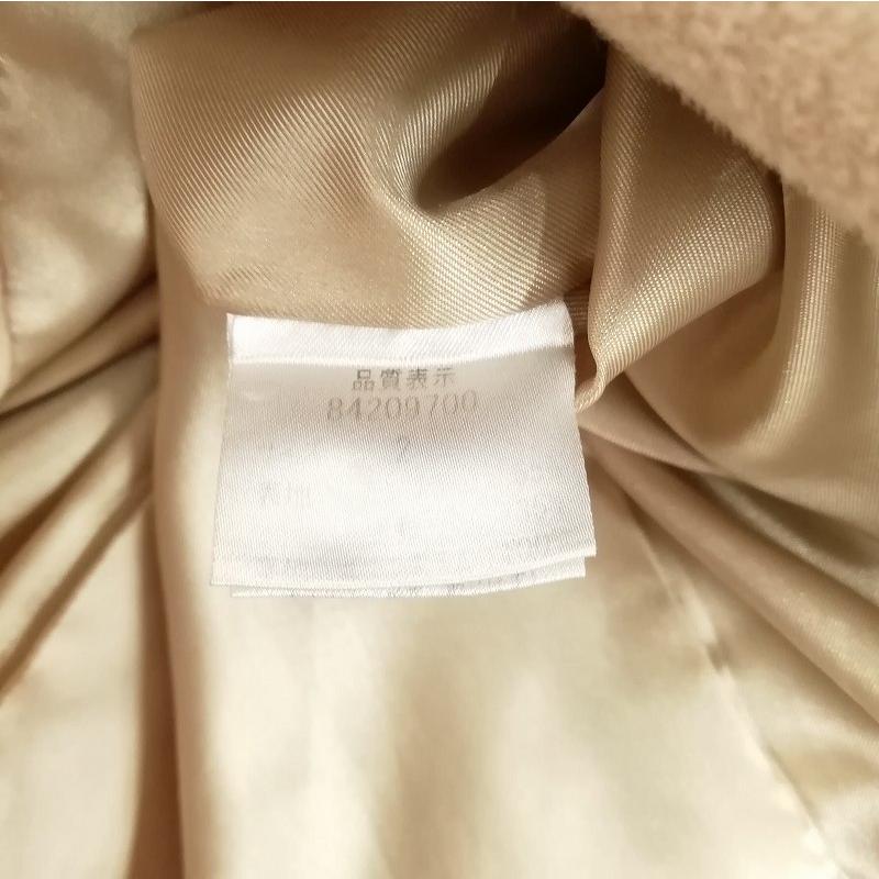 【タグ付き】ジャスグリッティ　ファー付きコート　フォックス　アンゴラ　毛　ロング JUSGLITTY - 【タグ付き】ジャスグリッティ ファー付きコート