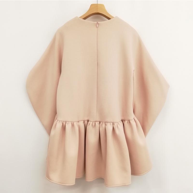 ツルバイマリコオイカワ ペプラム カットソー ピンク FREE