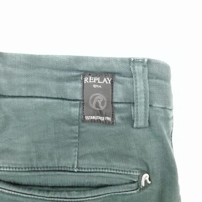 リプレイ REPLAY 美品 M9722. 000. 8366197 チノパンツ コットンパンツ 