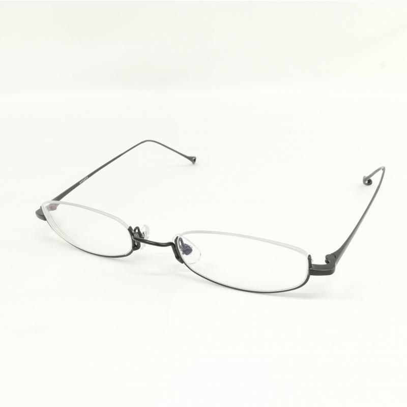 金子眼鏡 KANEKO OPTICAL 井戸多美男作 T429 手造 アンダーリム メガネ 