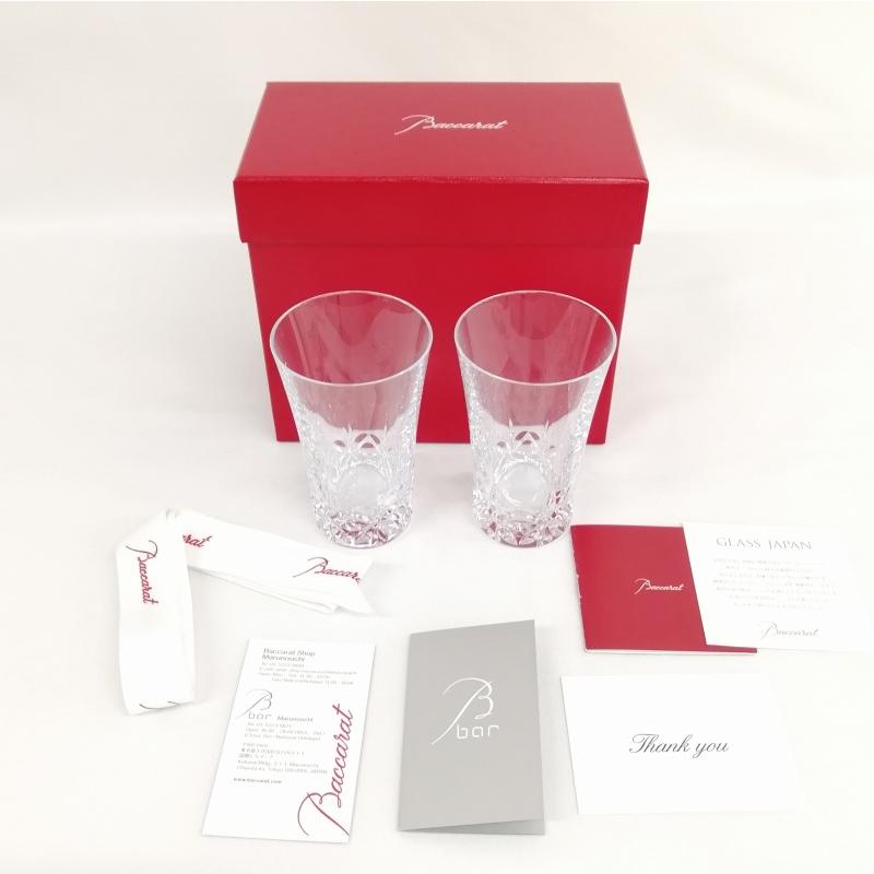 未使用品 バカラ Baccarat Glass Japan グラスジャパン エクラ 2客
