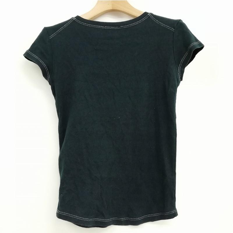 マックス&コー MAX&CO. ビジュー 半袖 カットソー Tシャツ ライン 