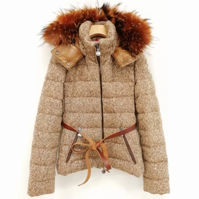 モンクレール MONCLER CHARDONNERET ツイード ダウンジャケット ダウン 