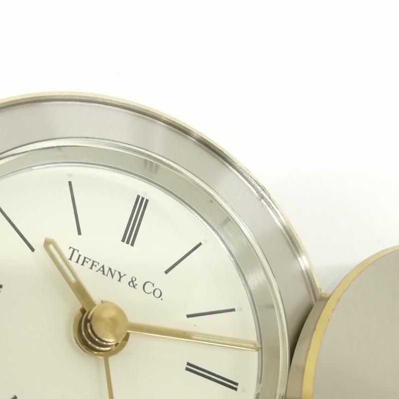 ティファニー TIFFANY & CO. テーブルクロック 置時計 シルバー ティファニー TIFFANY & CO. テーブルクロック 置時計 シルバー