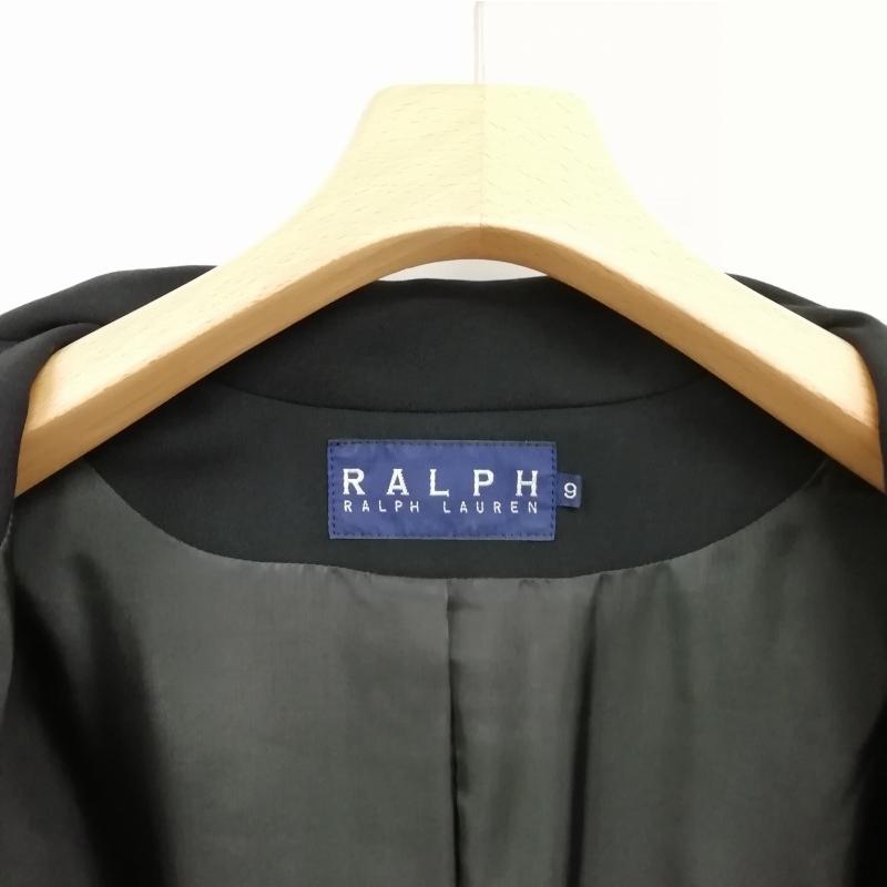 ラルフローレン RALPH LAUREN ダブルブレスト Aライン フレア ロング 