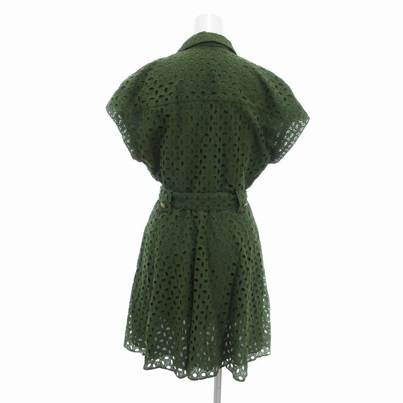 ZARA ザラ パンチングレースブラウス クラシカルレース