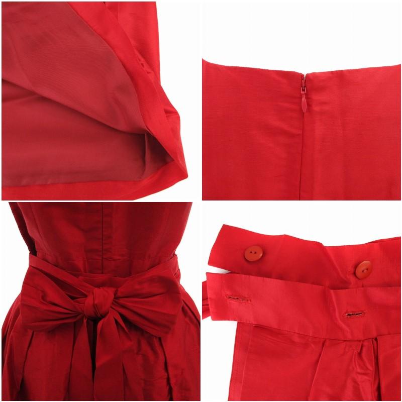 ティアラ Tiara ワンピース ドレス オーバースカート付き 2WAY フレア  