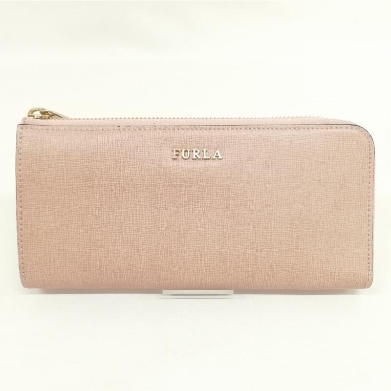 FURLA（フルラ） FURLA BABYLON バビロン L字ファスナー 長財布 美品 