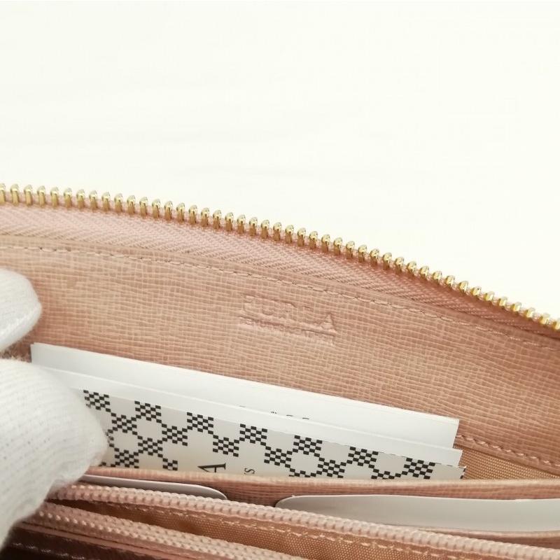 FURLA（フルラ） FURLA BABYLON バビロン L字ファスナー 長財布 美品 