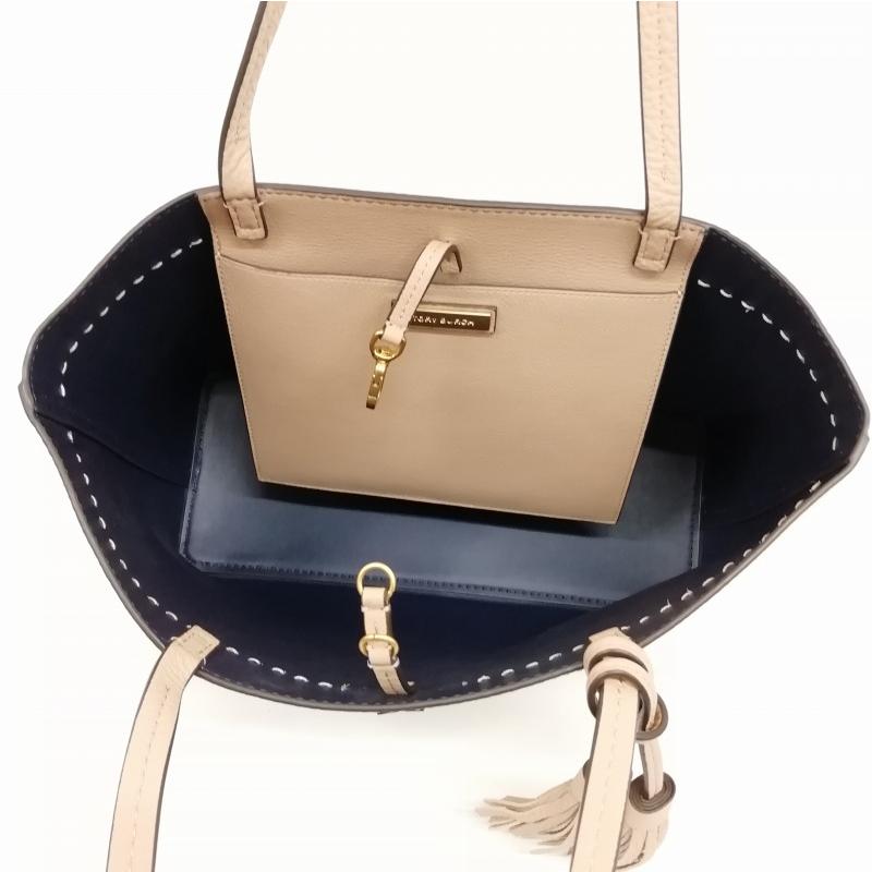 トリーバーチ TORY BURCH マックグロー タッセル レザー トートバッグ 