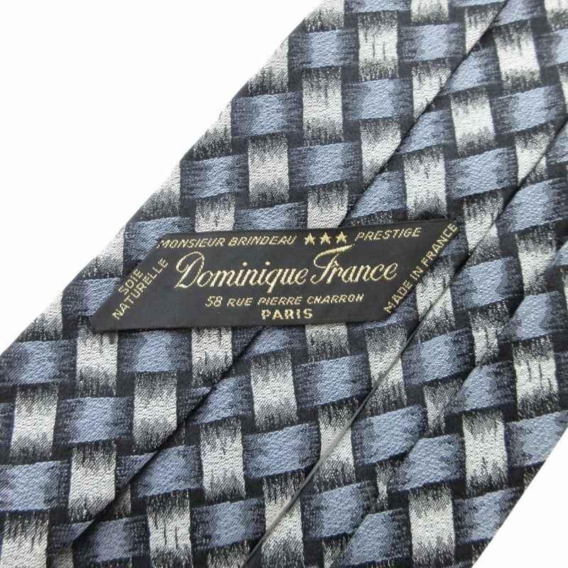 ドミニクフランス Dominique France ドミニックフランス 美品 ネクタイ 
