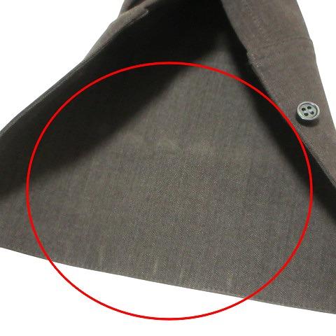 セオリーリュクス ブラウス シャツ プルオーバー リボン 38 M グレー theory luxe（セオリーリュクス） theory luxe 21AW JEREMY STRETCH