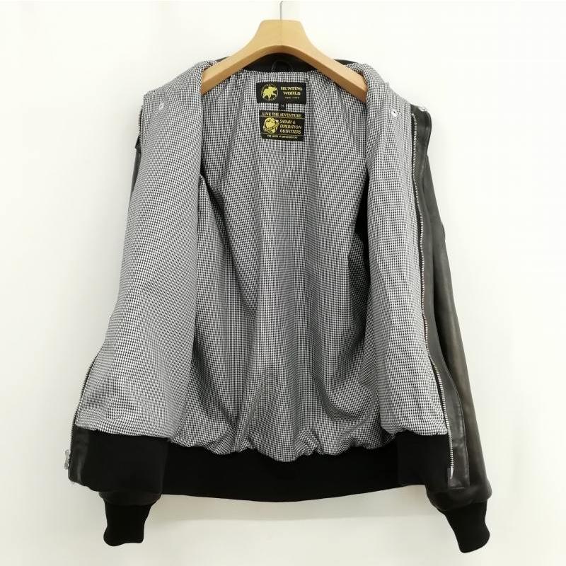 ☆Hunting Worldハンティングワールド☆ラムレザーライダースジャケット