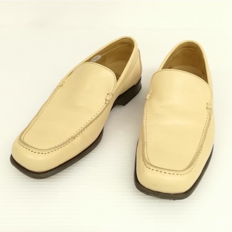 美品 BURBERRY LONDONバーバリー ロンドン レザーデッキシューズ