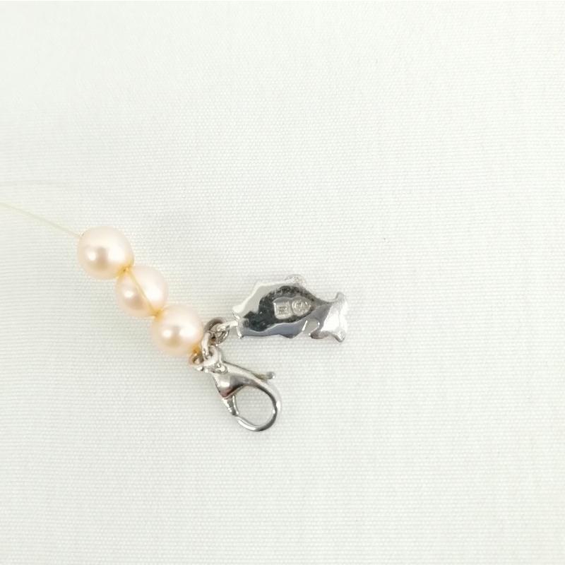 タサキ 田崎 TASAKI パール 真珠 ワイヤー テグス ネックレス