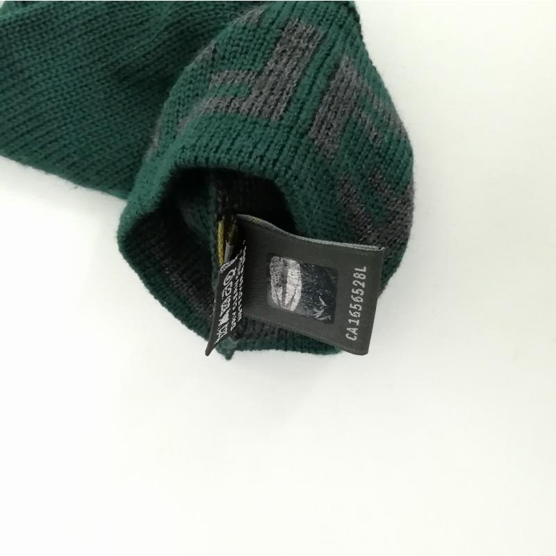 FENDI（フェンディ） ニット 手袋 グローブ ズッカ柄 FF柄 グリーン
