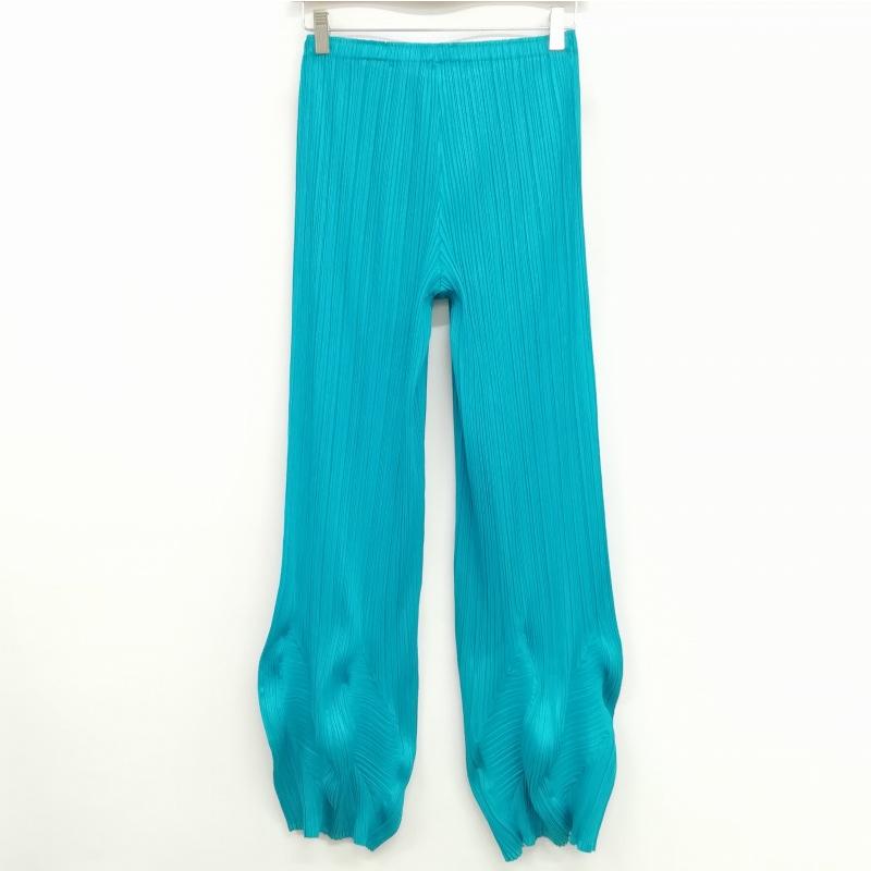 【美品】 希少品！ プリーツプリーズ 変形パンツ 横プリーツ スーパーワイド 3 プリーツプリーズ PLEATS PLEASE イッセイミヤケ PP61-JF813 美品 変型