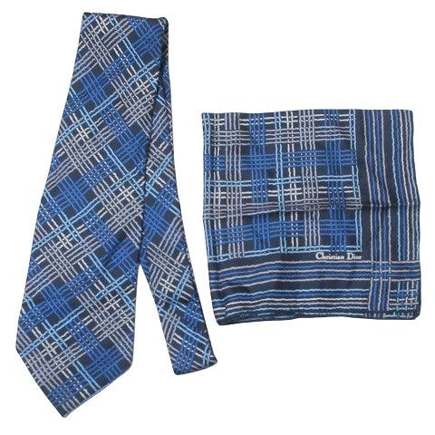 美品】Christian Dior MONSIEUR ネクタイ 総柄 USA（Christian