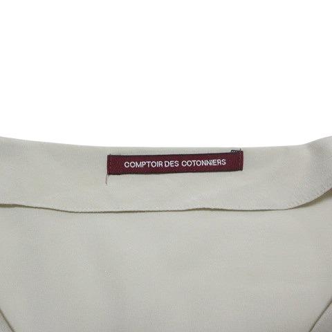 コントワーデコトニエ COMPTOIR DES COTONNIERS シルクブラウス プル 