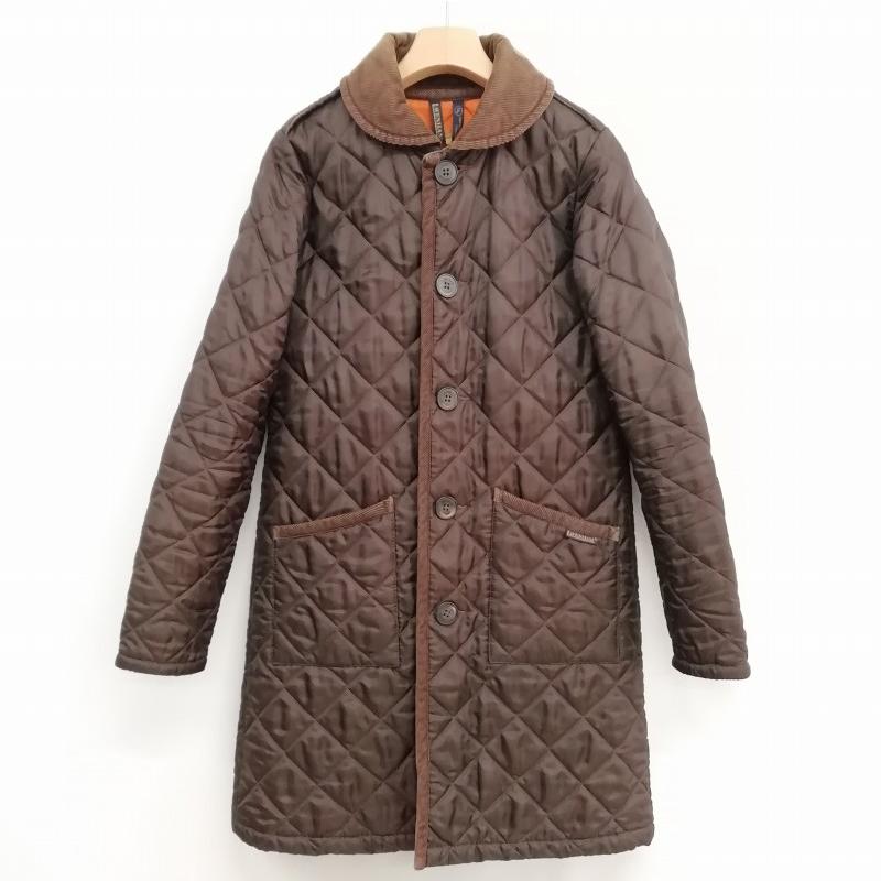 ラベンハム LAVENHAM キルティング ロング コート ジャケット 36