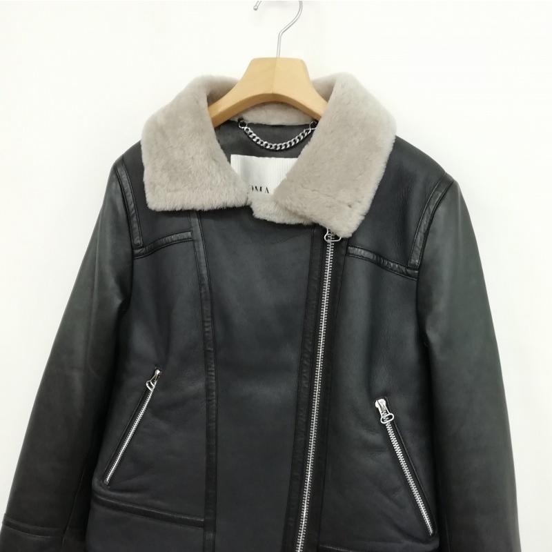 【美品】 DOMA ダブルライダース レザー ムートン レディース ブラック 楽天市場】【美品】theory セオリー ジャケット ダブルライダース