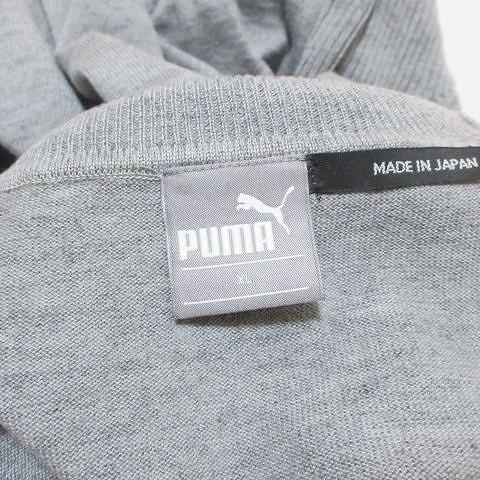 Puma ゴルフ　タートルネックセーター L グレー PUMA（プーマ） PUMA GOLF セーター ニット ゴルフウェア 大きいサイズ