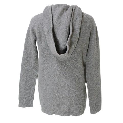 theory luxe ウールカシミヤシルク ニットパーカー ダーク