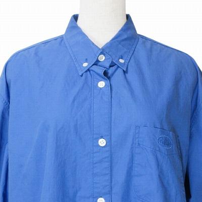 ザバーネット the Barnnet ボタンダウン シャツ 長袖 オーバーサイズ 